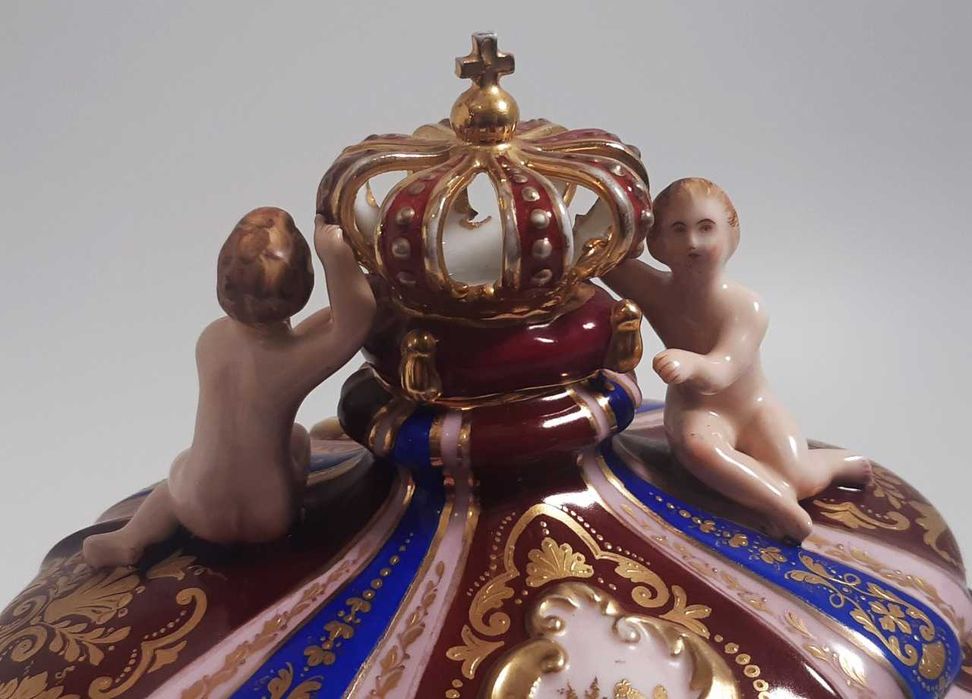 Unikatowa Waza ROYAL VIENNA XIX wiek