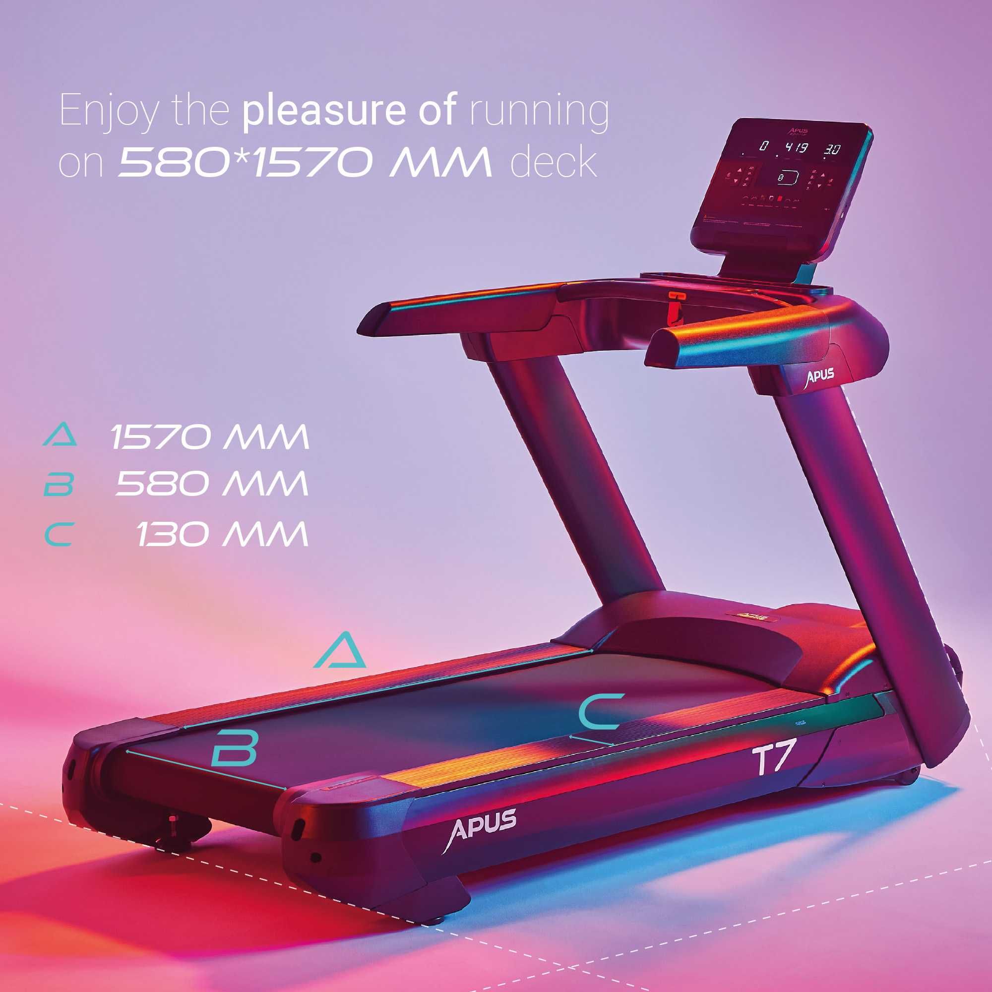 Bieżnia APUS Treadmill T7 LED