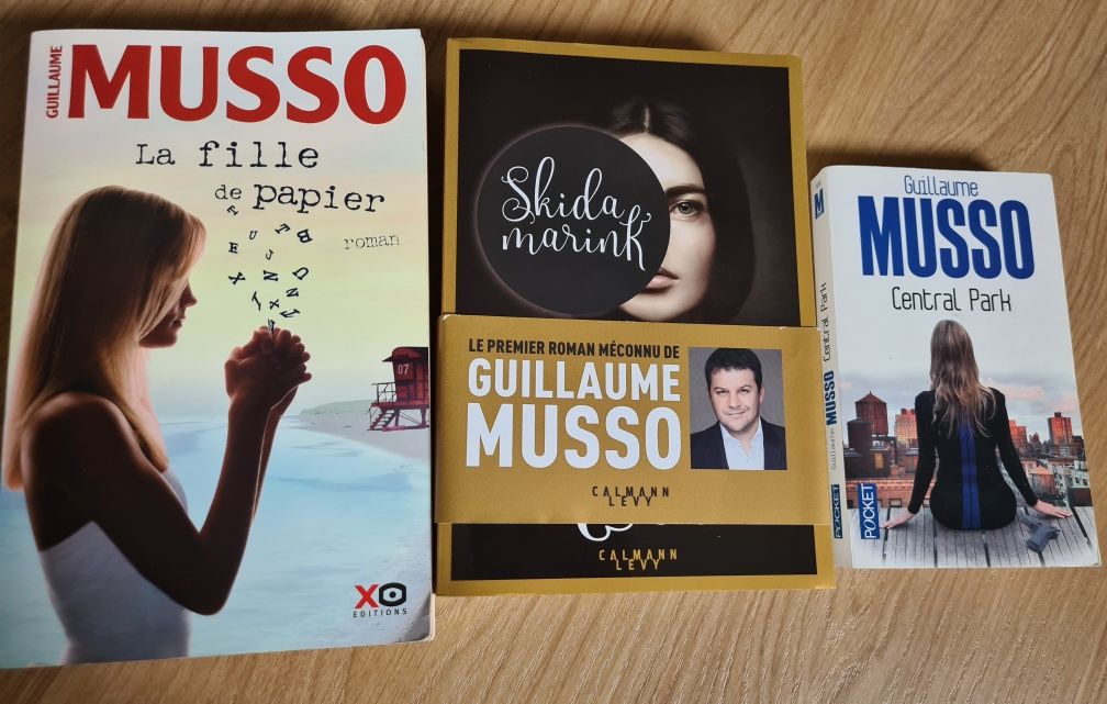 Komplet 3 książek Guillaume Musso język francuski