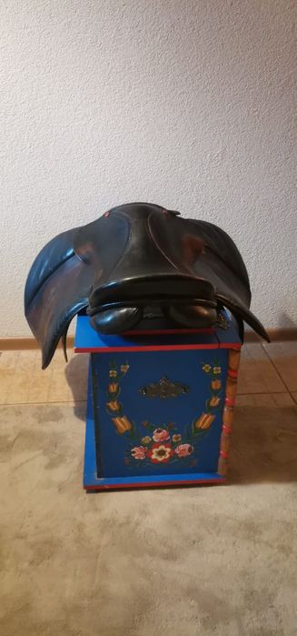 Siodło do jazdy konnej.