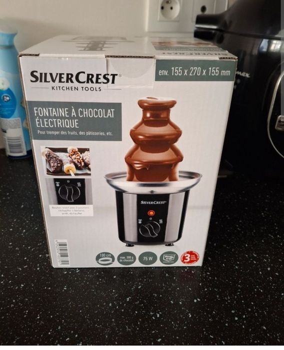 Fontanna do czekolady SilverCrest 460216_2401 czarny 75 W