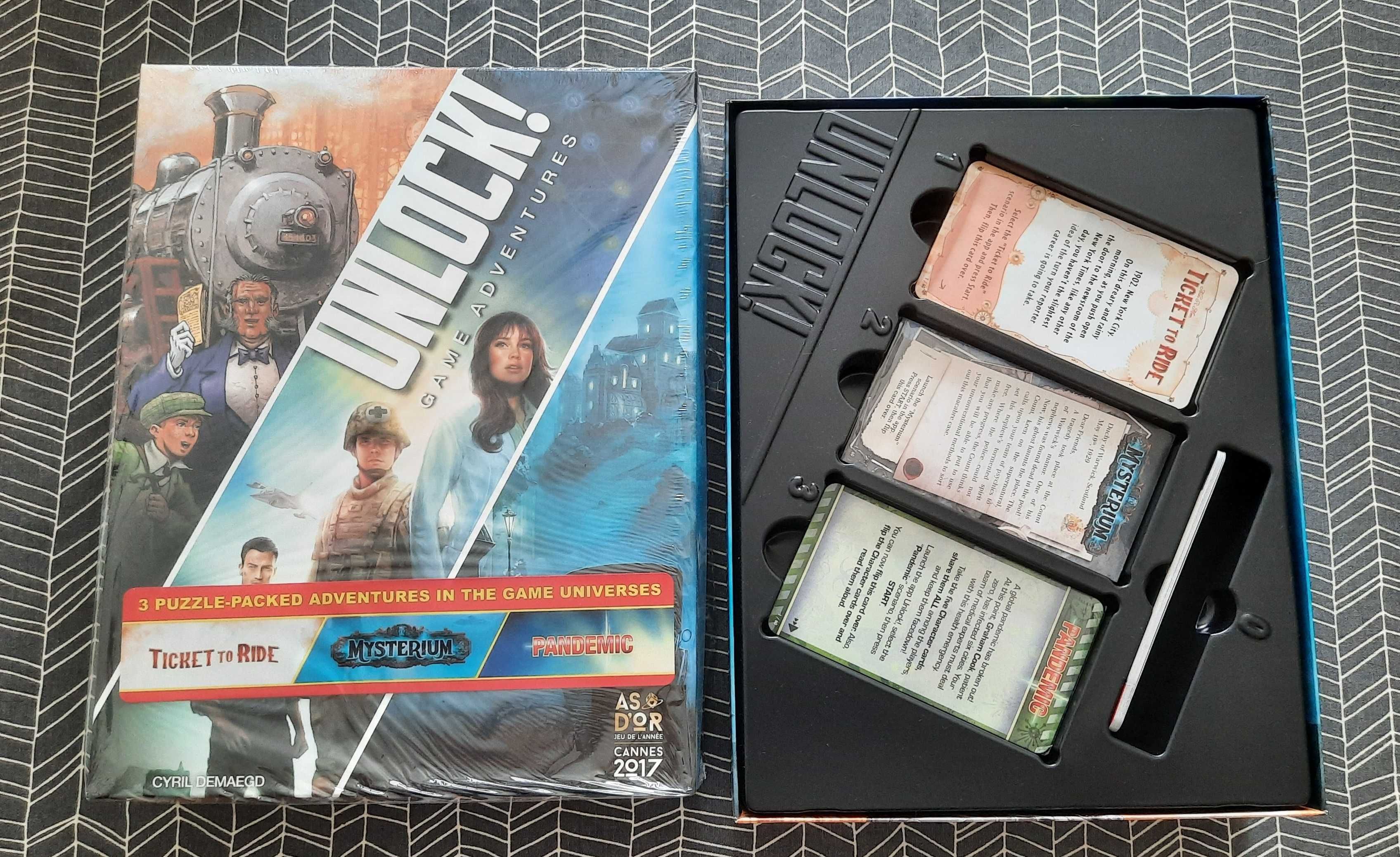 Jogo de Tabuleiro Unlock Game Adventures