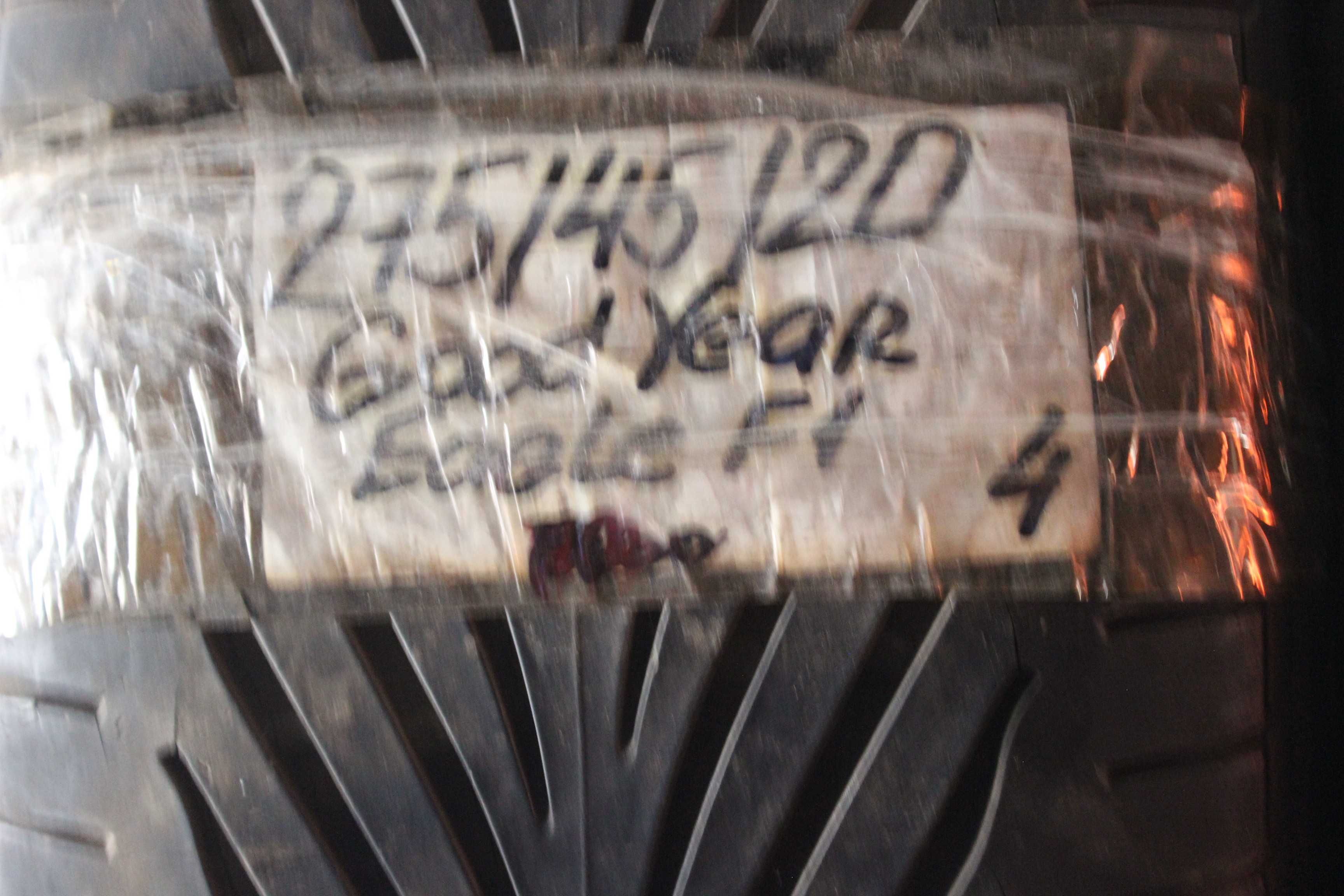 275-45-R20 GOODYEAR EAGLE F1 4 штуки летней резины GERMANY