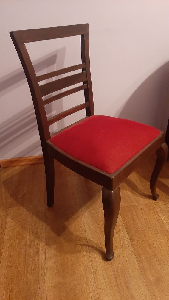 Zestaw Stół Stary PRL i 2 krzesła