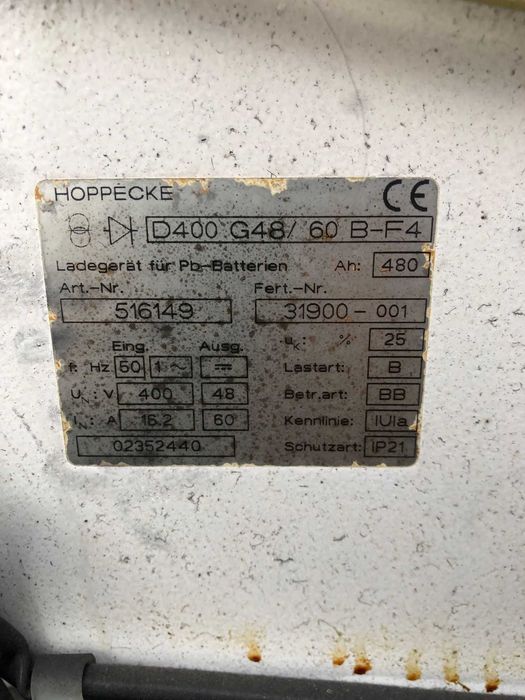 Prostownik Wózek Widłowy HOPPECKE Exact-tron 48/60