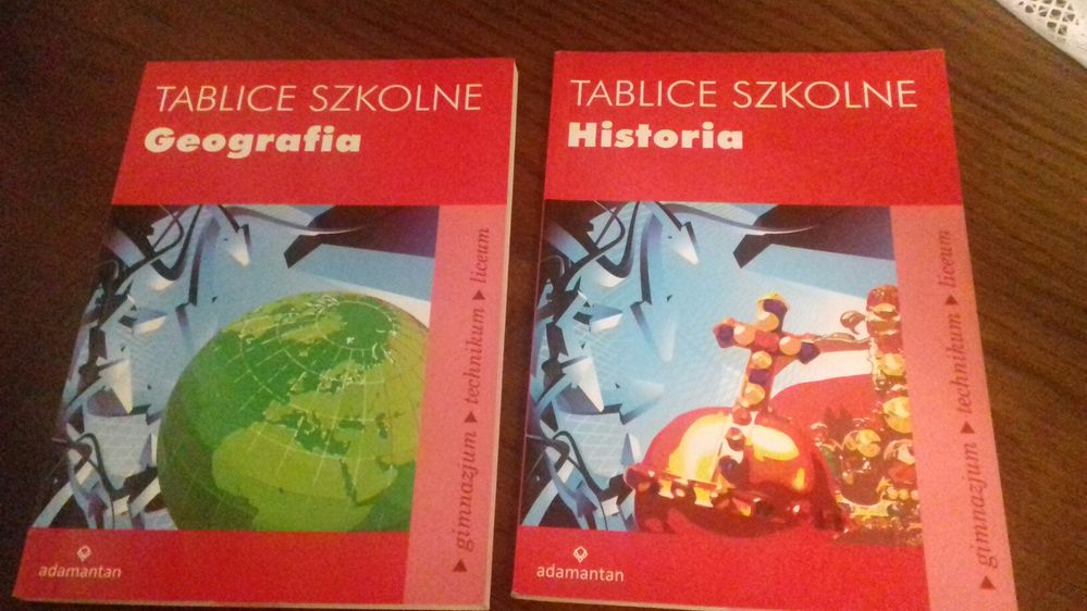 Tablice szkolne geografia i historia