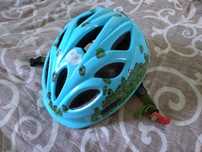 Abus Smiley 2.0 Blue Croco 50-55 Dziecięcy kask rowerowy