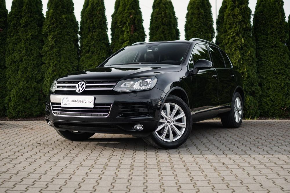 Volkswagen Touareg 3.0 V6 TDI, 4Motion, I Właściciel w PL, Serwisowany, Pneumatyka, Hak