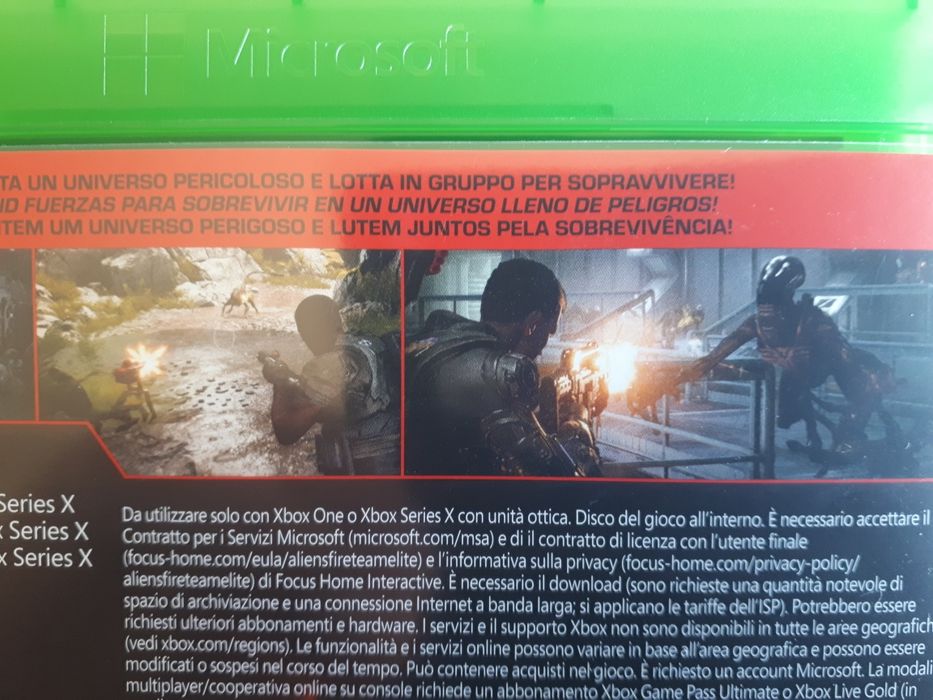 Aliens Fireteam Elite ( Xbox )