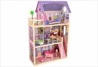 DOMEK Barbie Monster High Duży Drewniany Domek dla lalek wys.114cm