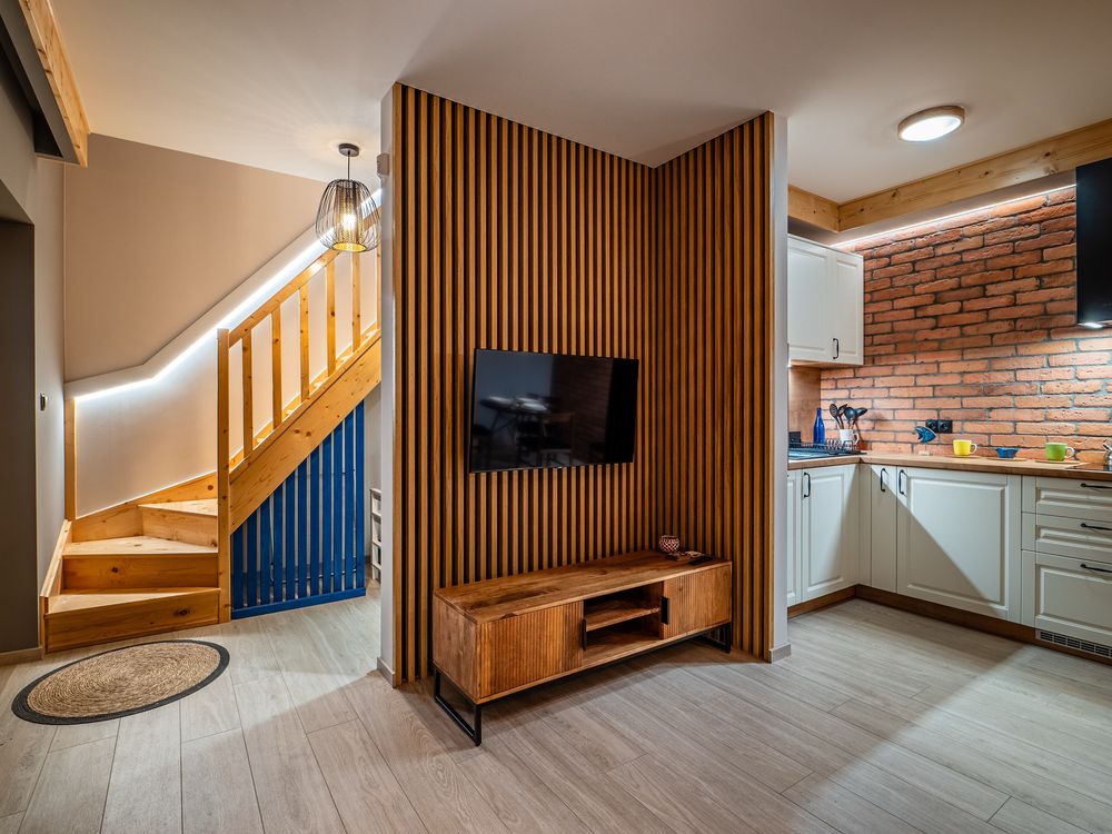 Pod Lasem- nowoczesne 6-osobowe apartamenty na wynajem w Łukęcinie