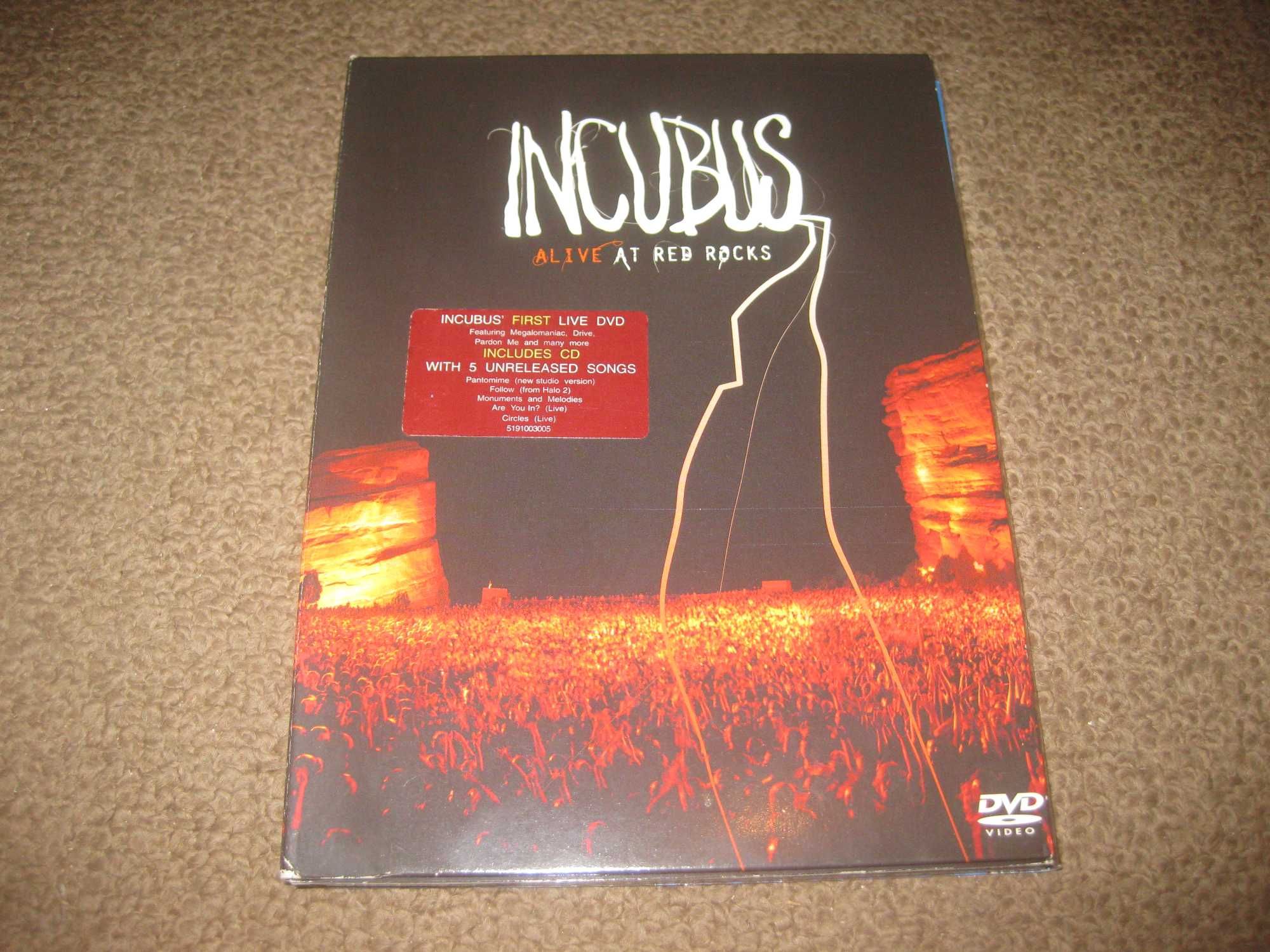 DVD+CD dos Incubus "Live From Sydney to Vegas" Digipack!