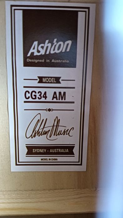 Guitarra clássica Ashton CG34AM