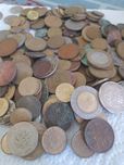 Moedas antigas  para colocação