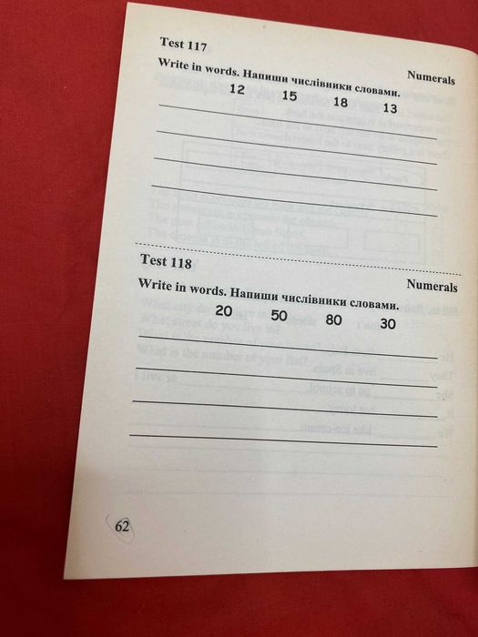 Книга Бліц-контроль англійська мова 3 клас