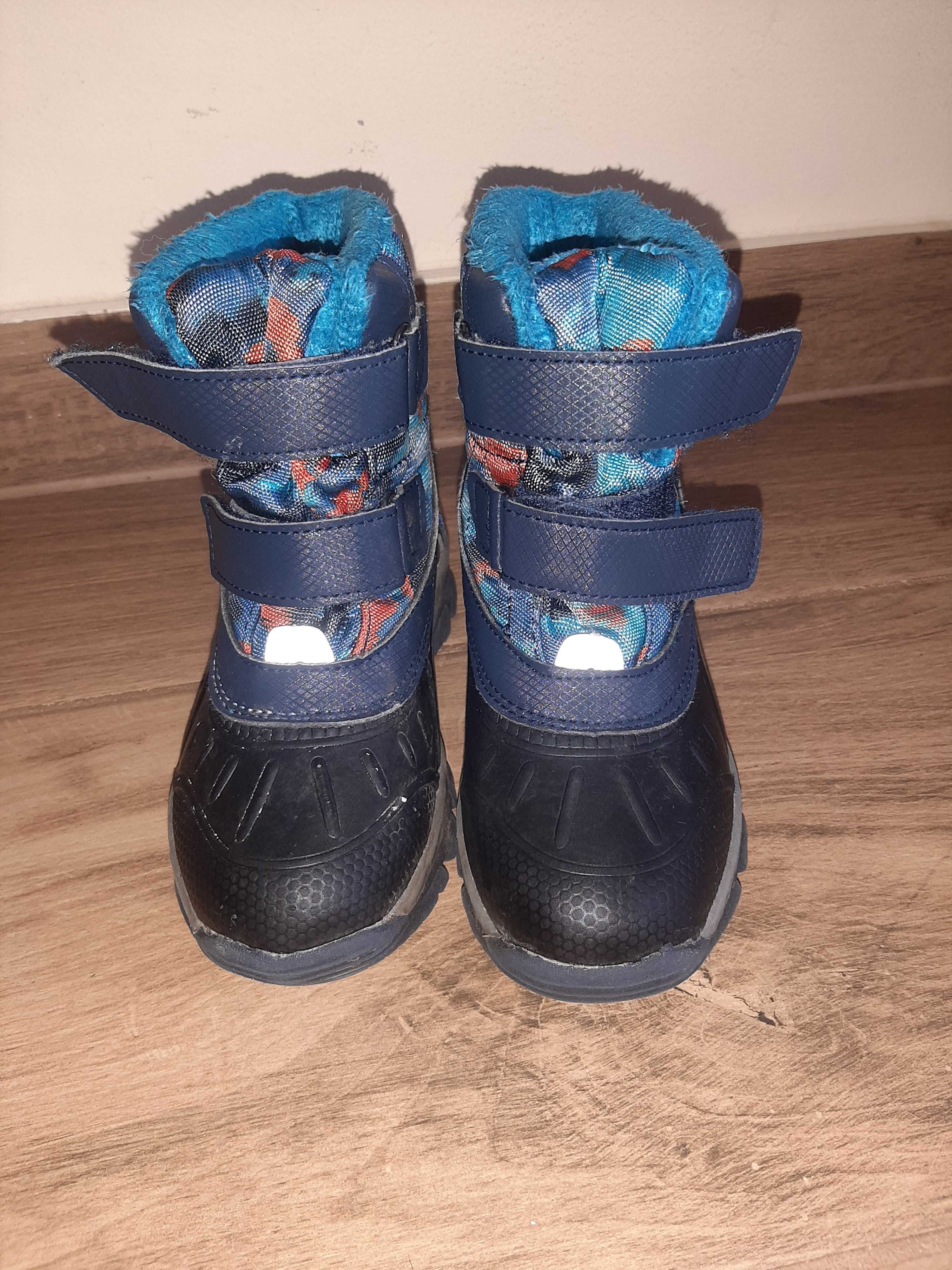 Śniegowce chłopięce 26 buty zimowe lupilu
