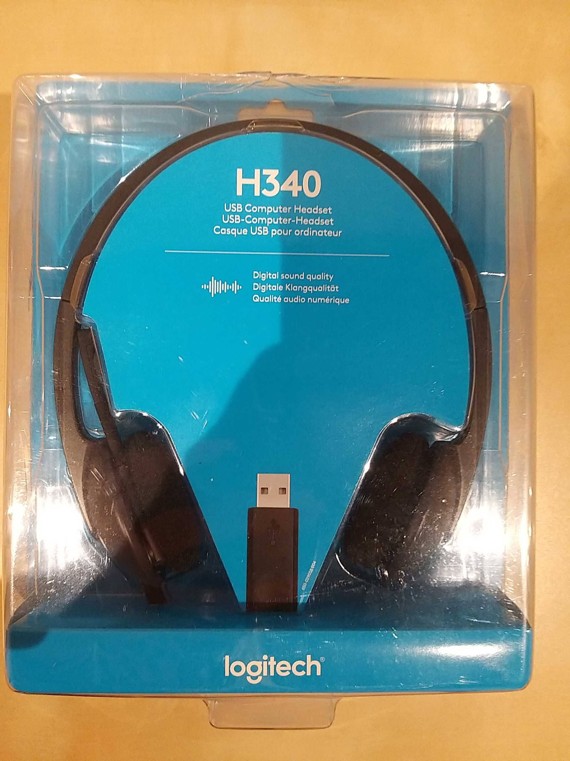 Auriculares Logitech H340 USB