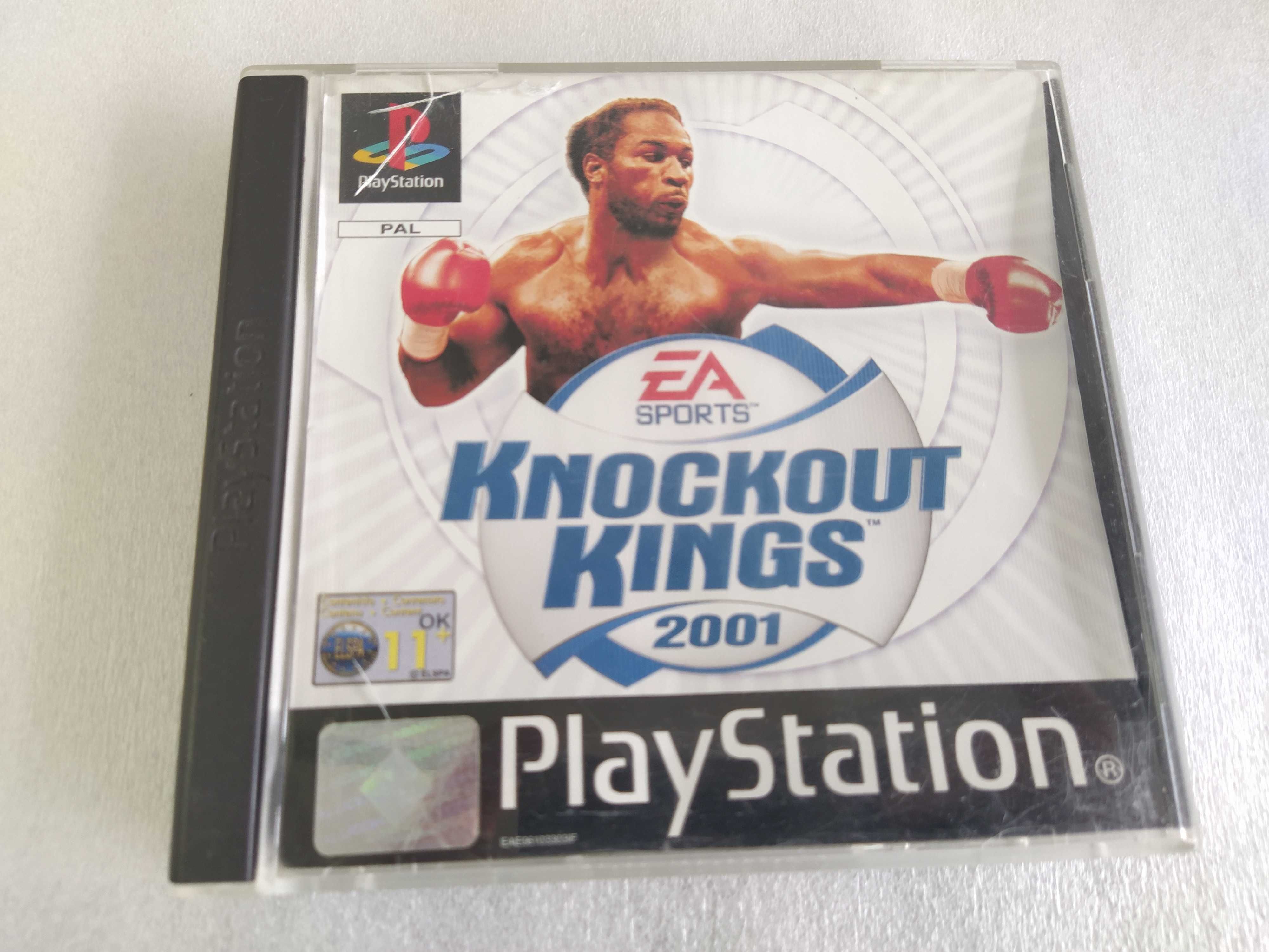 Ps1 psx one Knockout Kings 2001 premierowa angielska + instrukcja