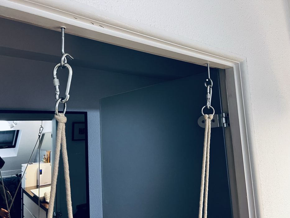 Huśtawka, kołyska dziecięca, drewniana, regulowana