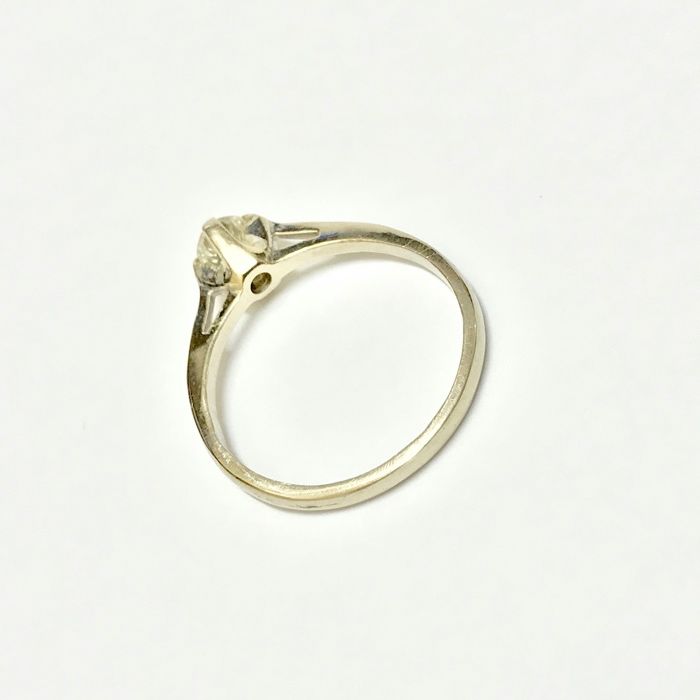 Złoty PIERŚCIONEK 14K BRYLANT 0.34ct inwestycja!