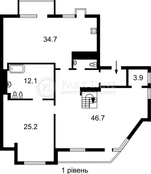 Продаж 4-кімн., 950$/кв.м, Центр 10хв, Власна Тераса! КРАЩА ІНВЕСТИЦІЯ