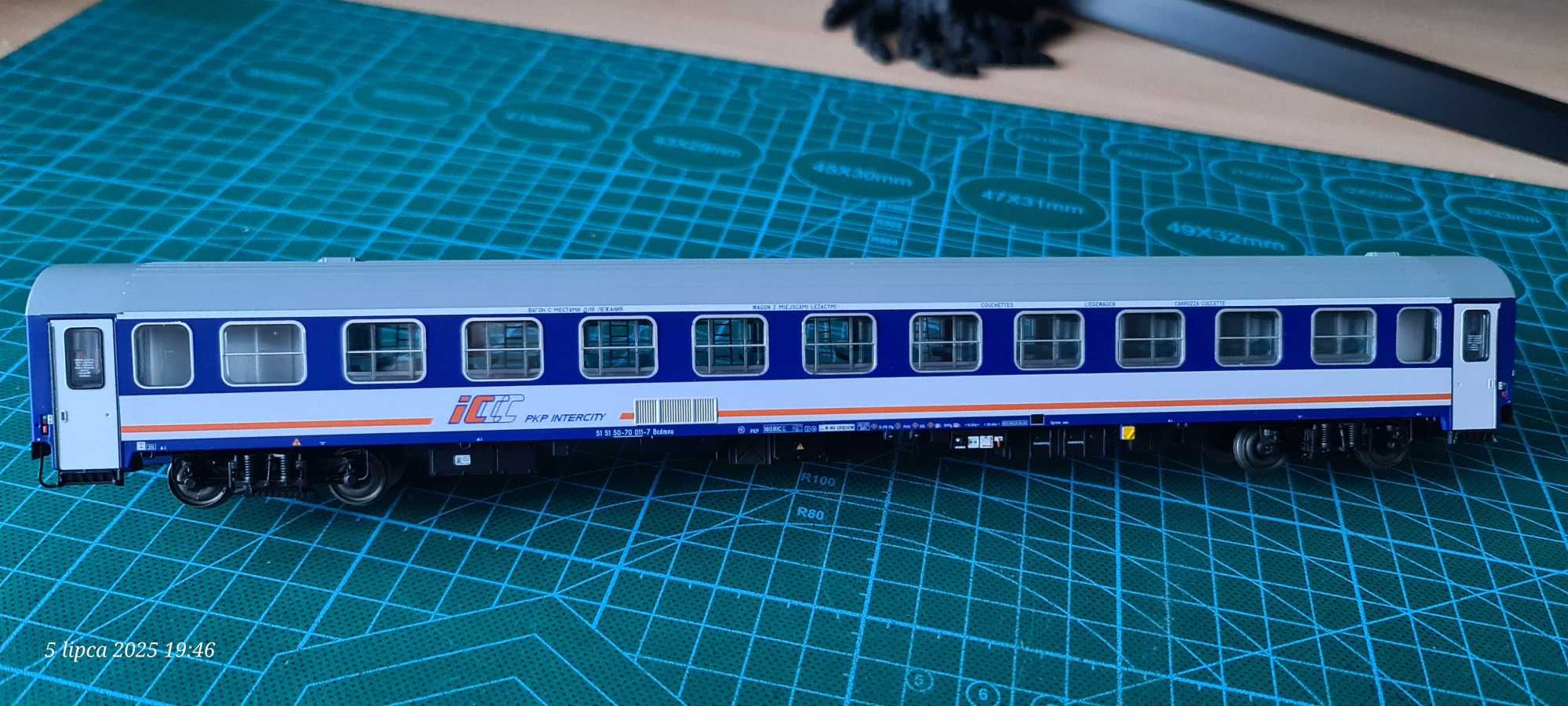 H0 Zestaw wagonów kuszetek typu 134Ab Acme 55093 Nowy