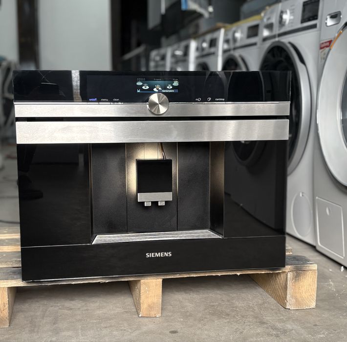 Автоматична вбудована кавомашина Siemens CT636LES6/07, преміум клас