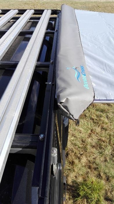 Markiza samochodowa 200x200cm zadaszenie boczne do namiot dachowy