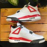 Air Jordan 4 Retro Red Cement Men's