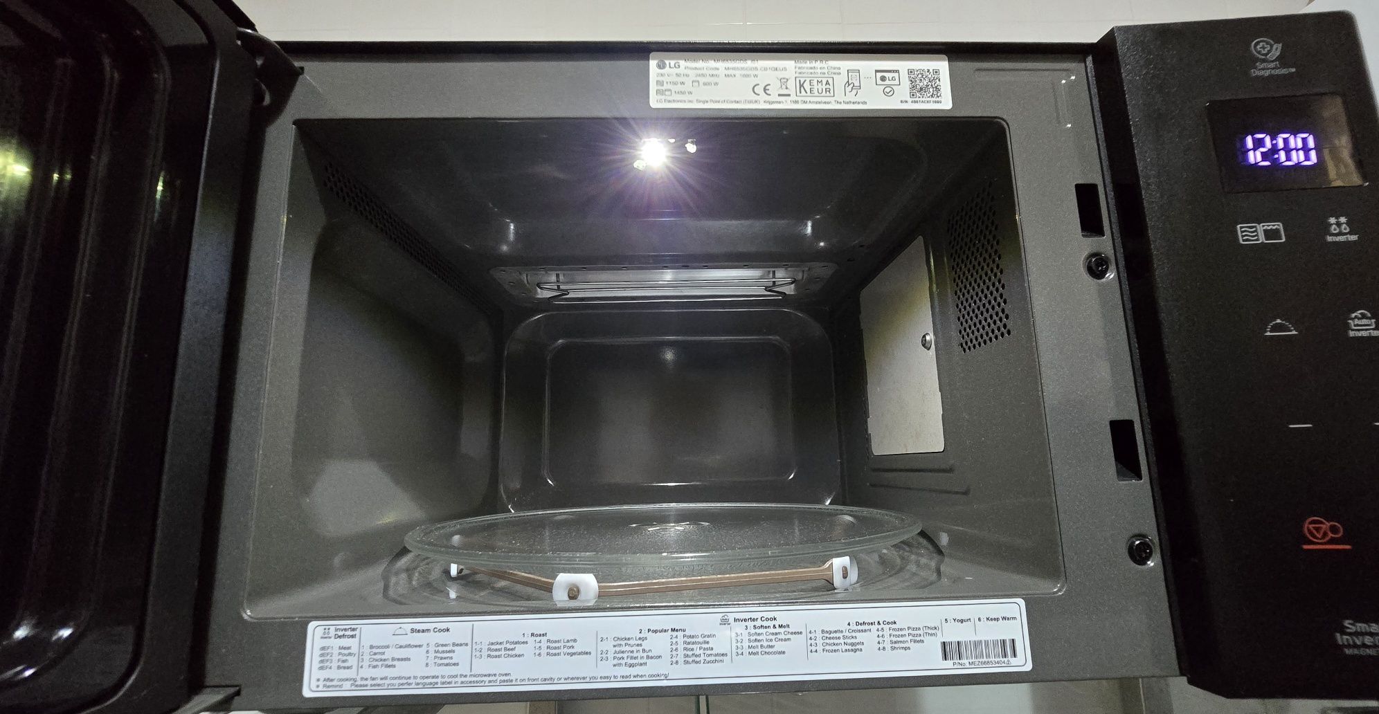 Microondas LG 25 Litros