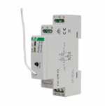 Radiowy sterownik rolet 230V F&F FW-STR1D montaż DIN 85÷265V AC/DC