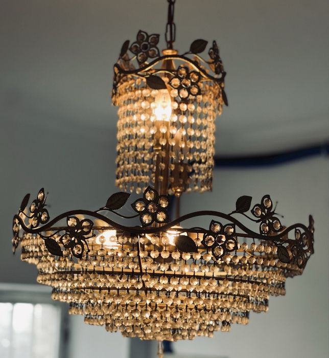 Lustre cristal vintage