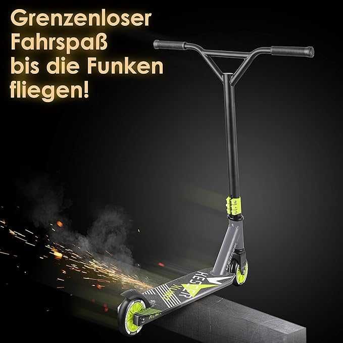 Stunt Scooter X-Limit – kierownica 360° wytrzymała hulajnoga wyczynowa