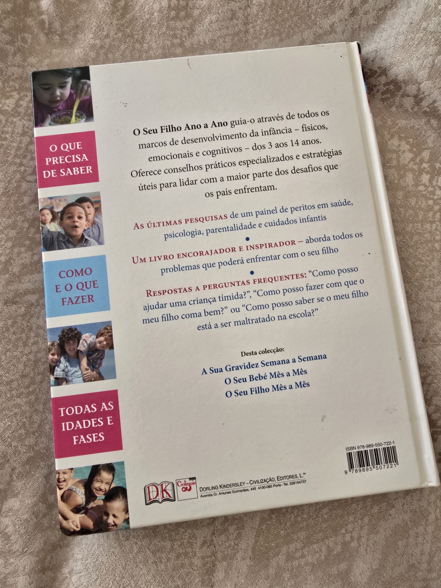 Livro O Teu Filho Ano a Ano