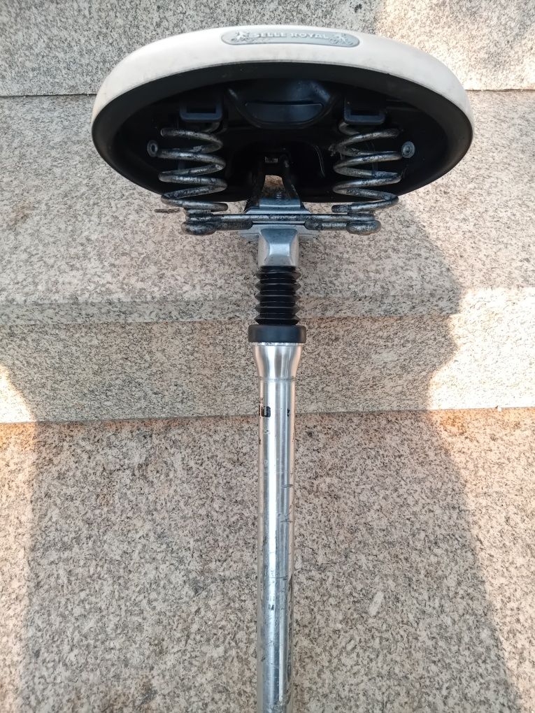 Vendo acento de bicicleta clássica de senhora.