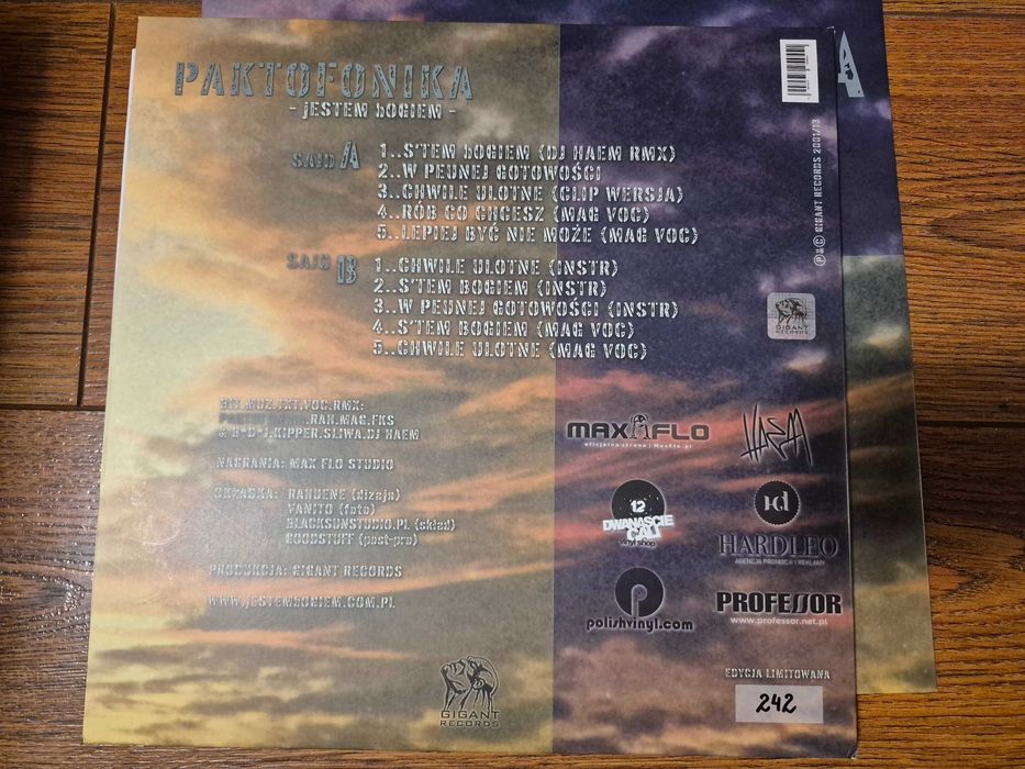 Paktofonika – Jestem Bogiem GRV 112 EL