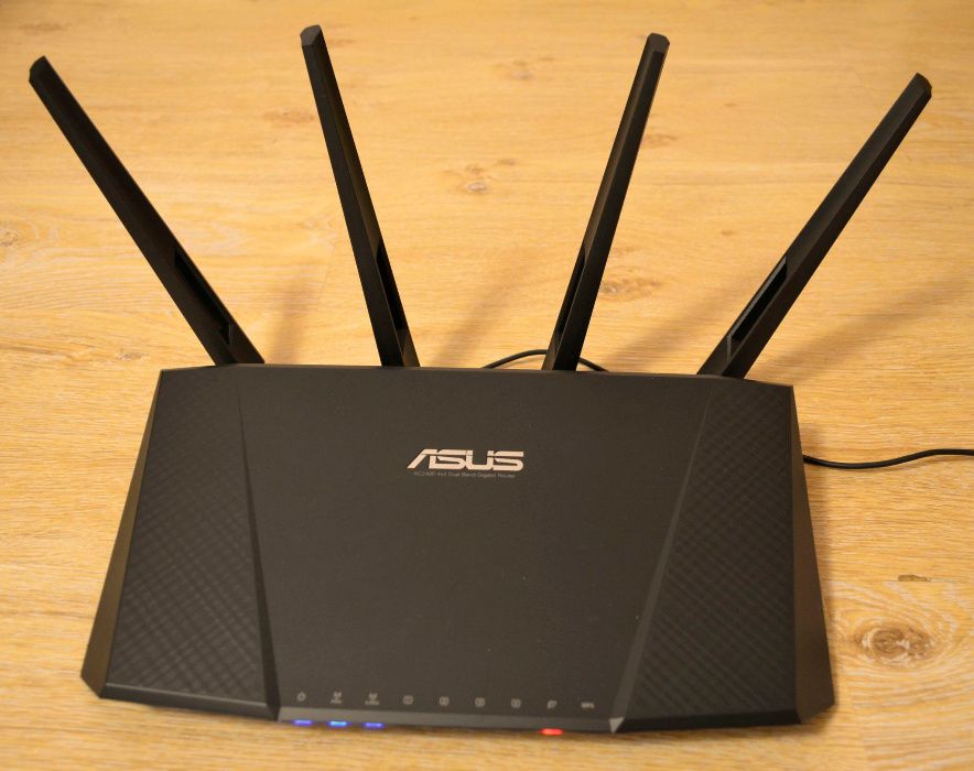 Покращений Asus RT-AC87U потужний 2.4+5ГГц WiFi 4x4 USB роутер