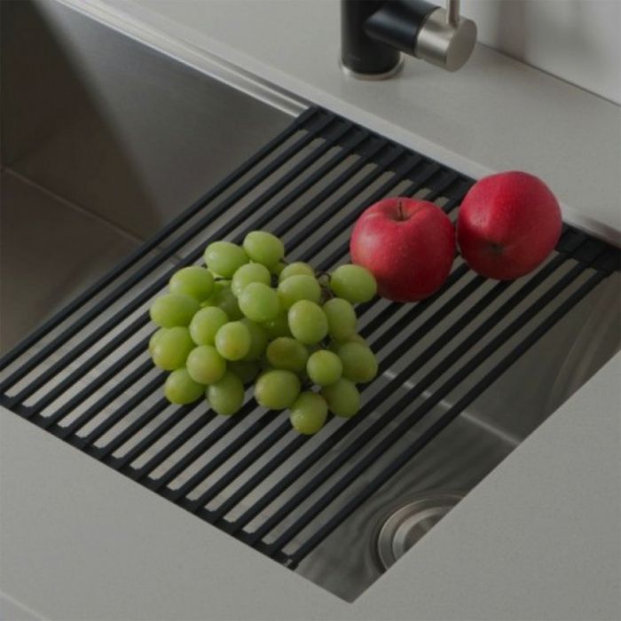 Сушарка для посуду Kroner KRP Matte-SCH4331-1 чорна матова