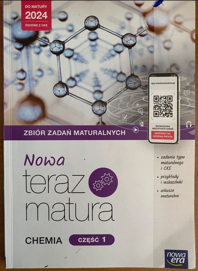 Zbiór zadań maturalnych z chemii nowa era