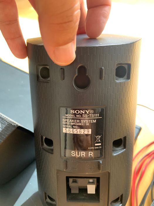 Sistema Surround DVD 5.1 Sony dz740