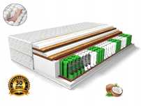 Materac Kieszeniowy sprężynowy Kokos PREMIUM24 90/120/140/160/180x200