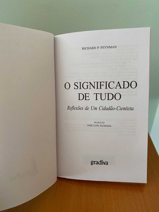 O Significado de Tudo - Richard P. Feynman