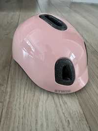 Btwin kask xxs rozowy pink