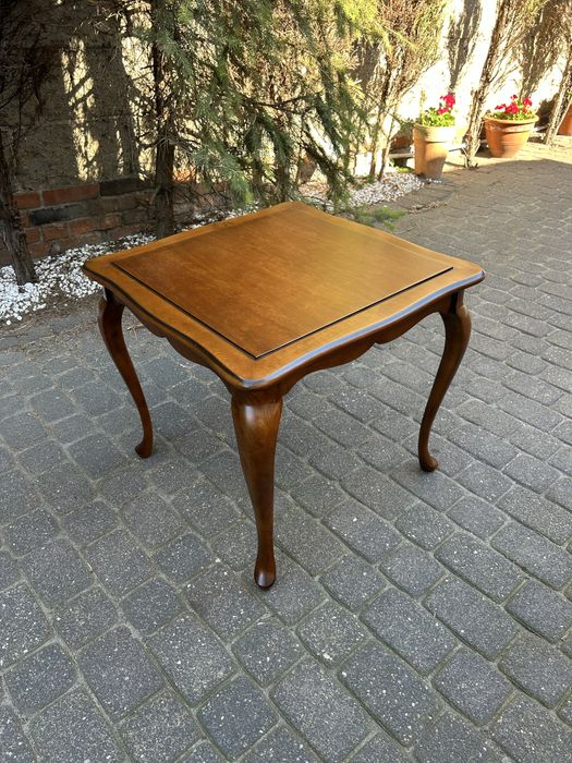 Stylowa Ława Ludwikowska Ludwik Stolik Kawowy Po Renowacji