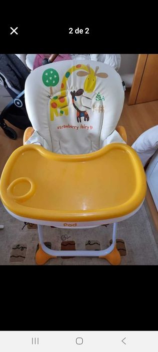 Cadeira da papa reclinavel