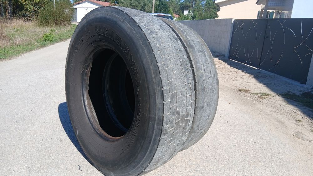 2 pneus tracção 315/80 R22.5 camiao, pesados