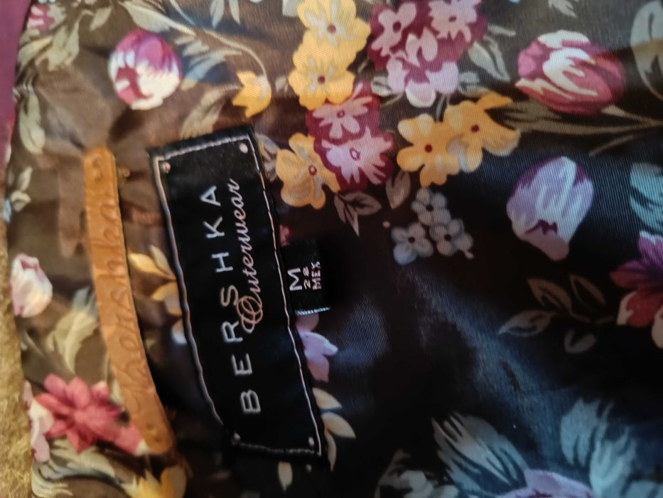 Colete + casaco em pelo da Stradivarius e Bershka tamanho M