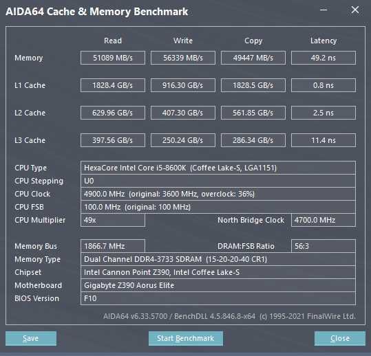 Процесор Intel i5 8600k