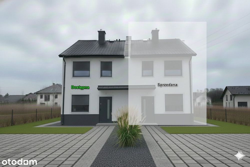 Nowoczesny bliźniak koło Chojnic – Twoja przestrzeń blisko miasta