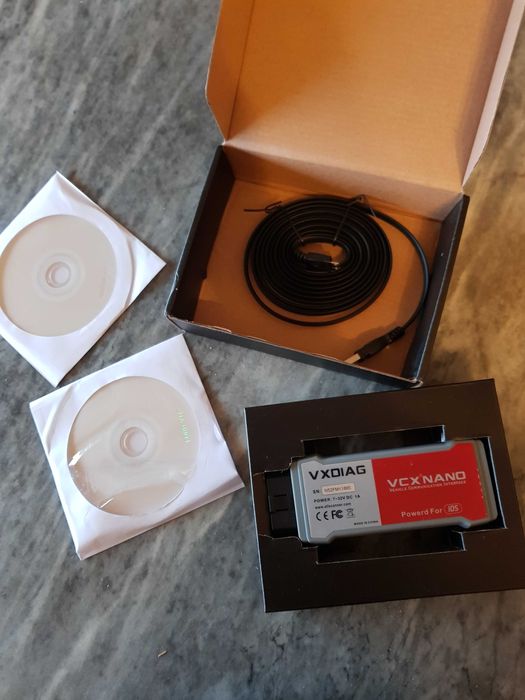 Vxdiag VCX Nano interface de diagnóstico auto Ford Mazda software IDS